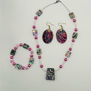 Handmade Abalone Set